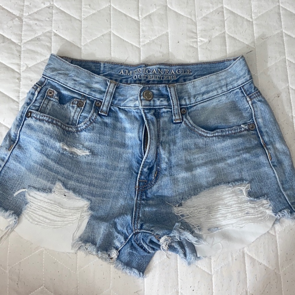 American eagle jean shorts